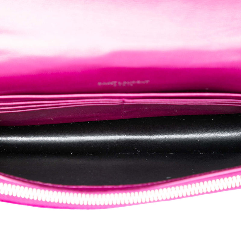 Small Velvet Monogram Kate Tassel Crossbody - Image 4