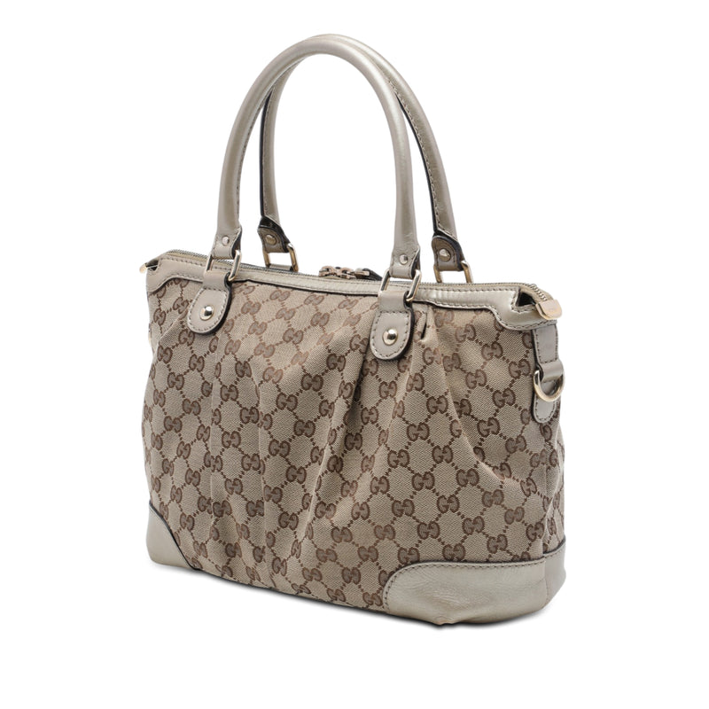GG Canvas Sukey Satchel - Image 2