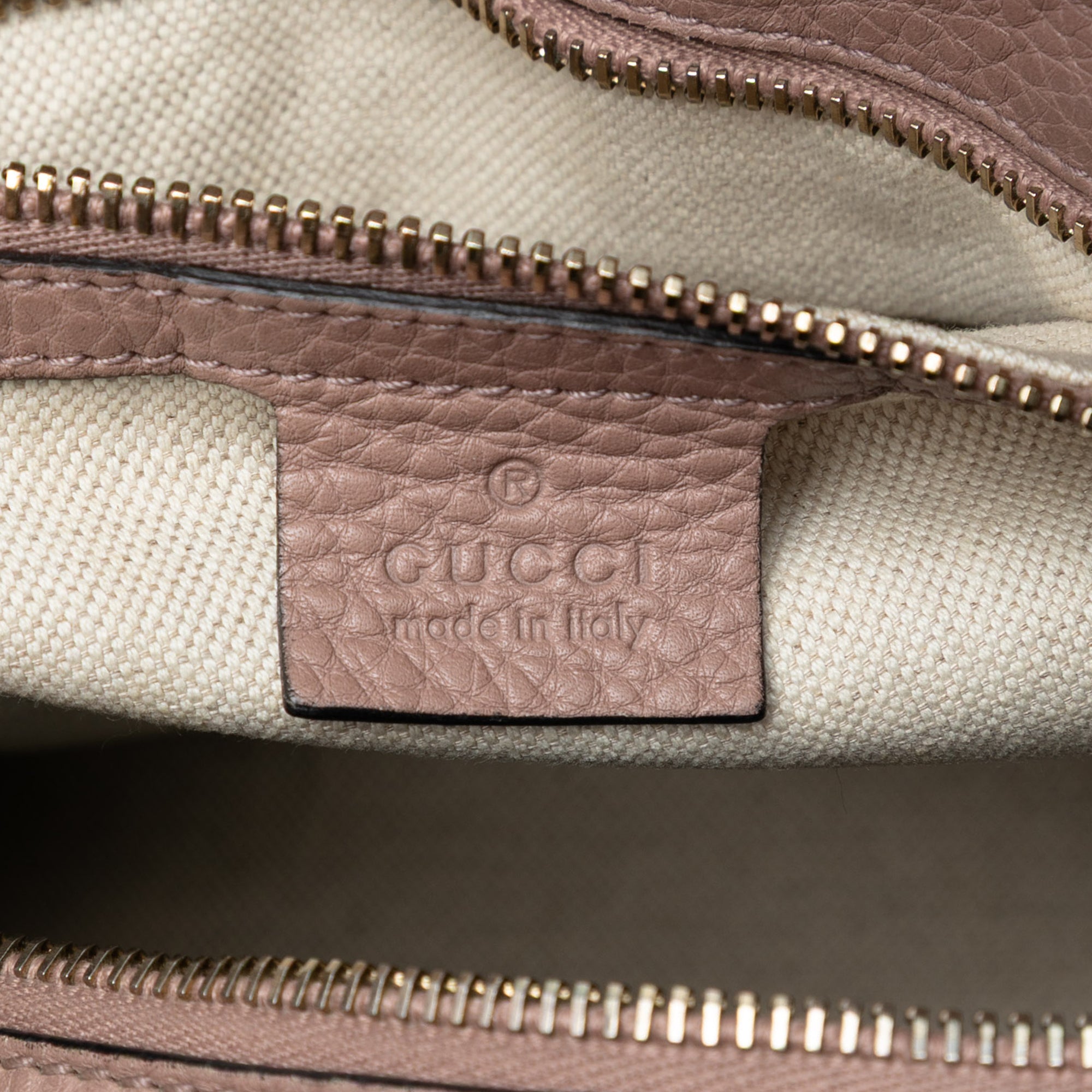 Medium Calfskin Bamboo Shopper Boston Bag - Image 5
