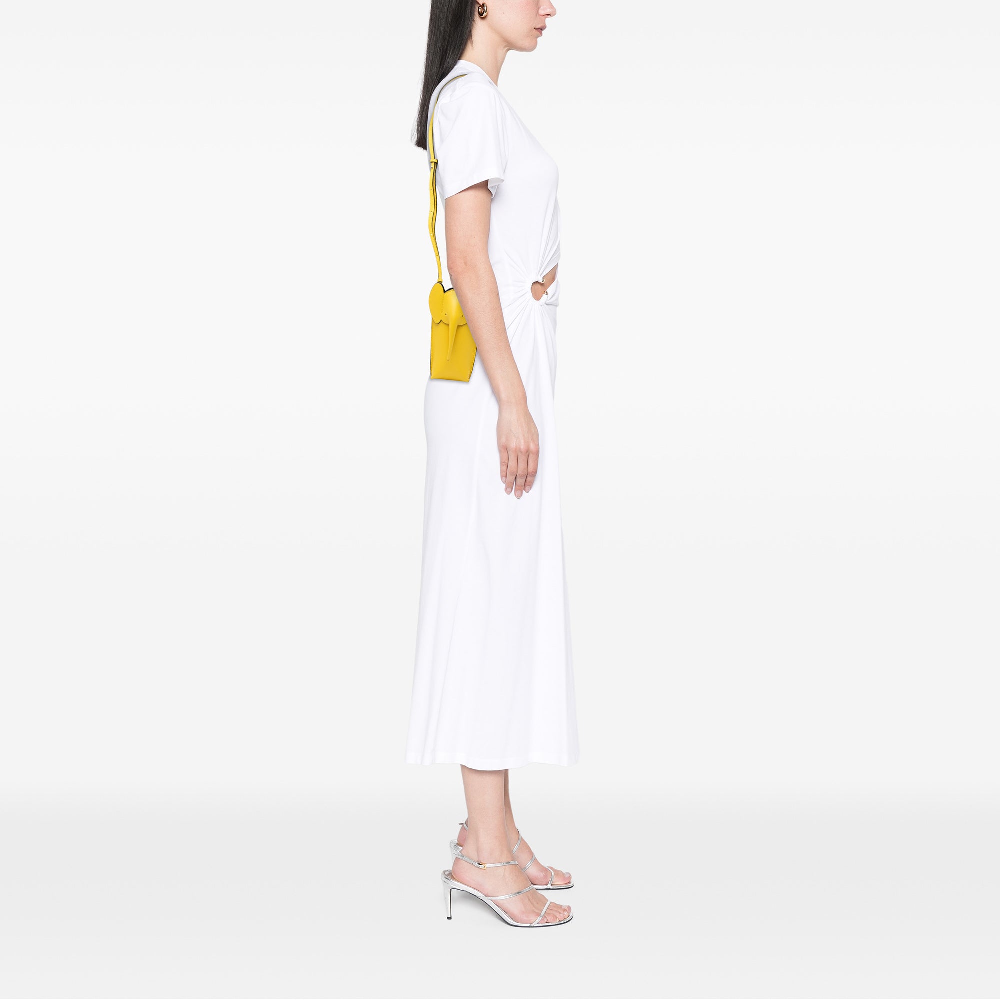 Leather Elephant Pocket Crossbody - Image 7