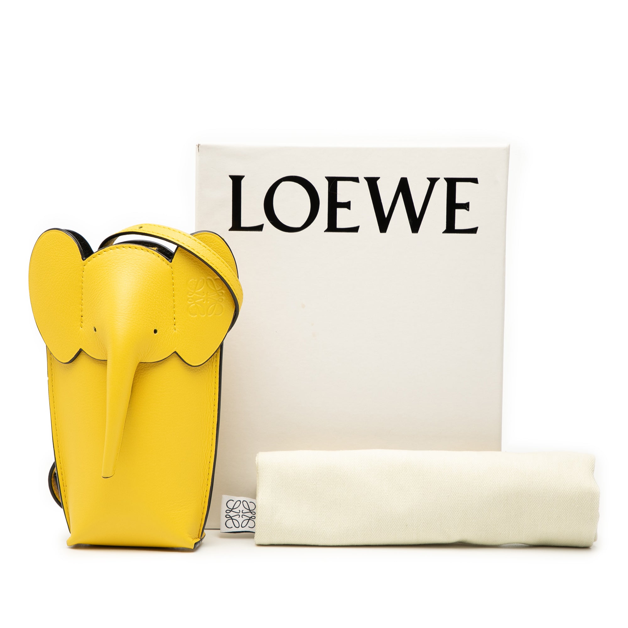 Leather Elephant Pocket Crossbody - Image 8