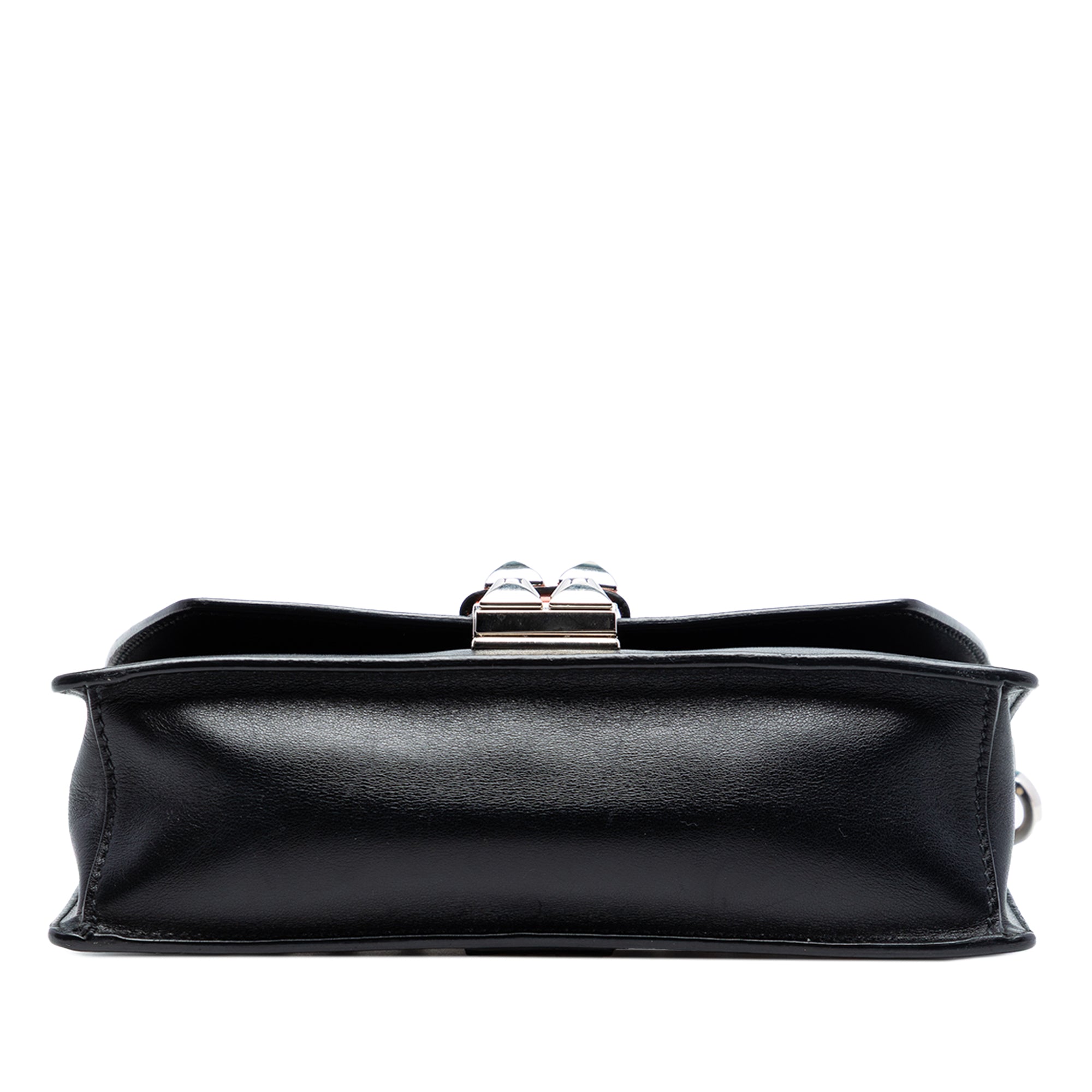 City Calfskin and Saffiano Studded Elektra Crossbody - Image 3
