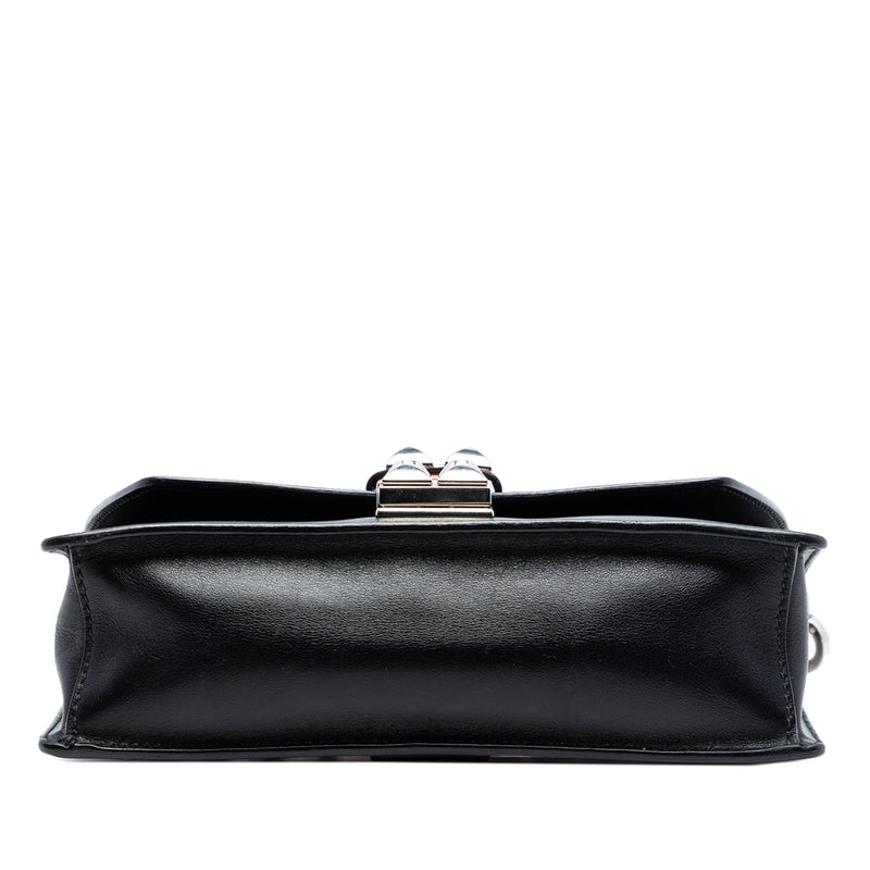 City Calfskin and Saffiano Studded Elektra Crossbody - Image 3