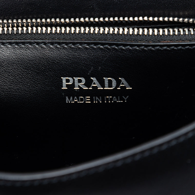 City Calfskin and Saffiano Studded Elektra Crossbody - Image 5