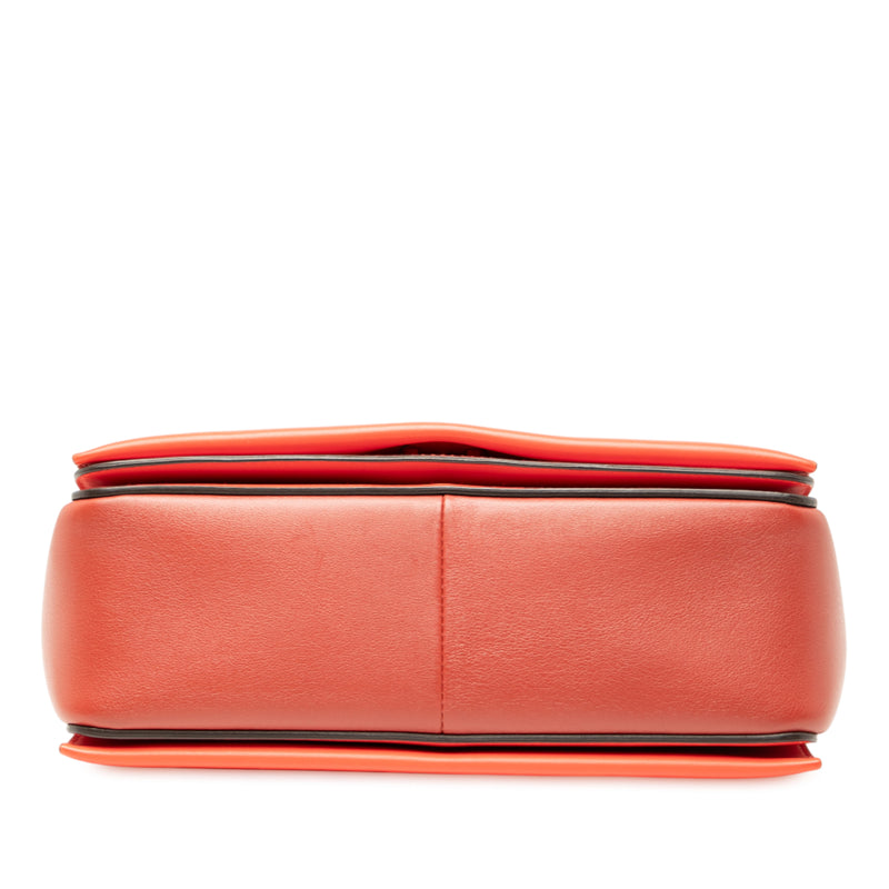 Leather Frame Shoulder Bag - Image 3