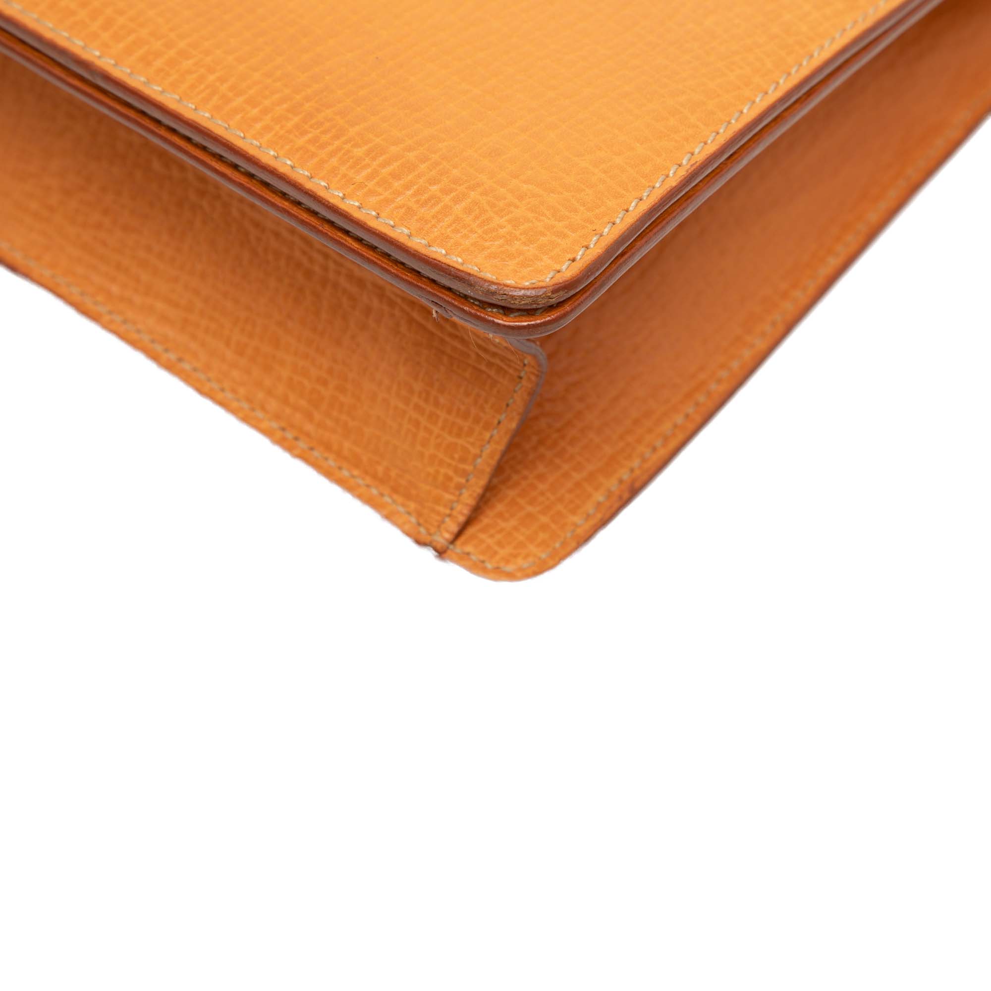 Textured Leather Barcelona Top Handle Bag - Image 6