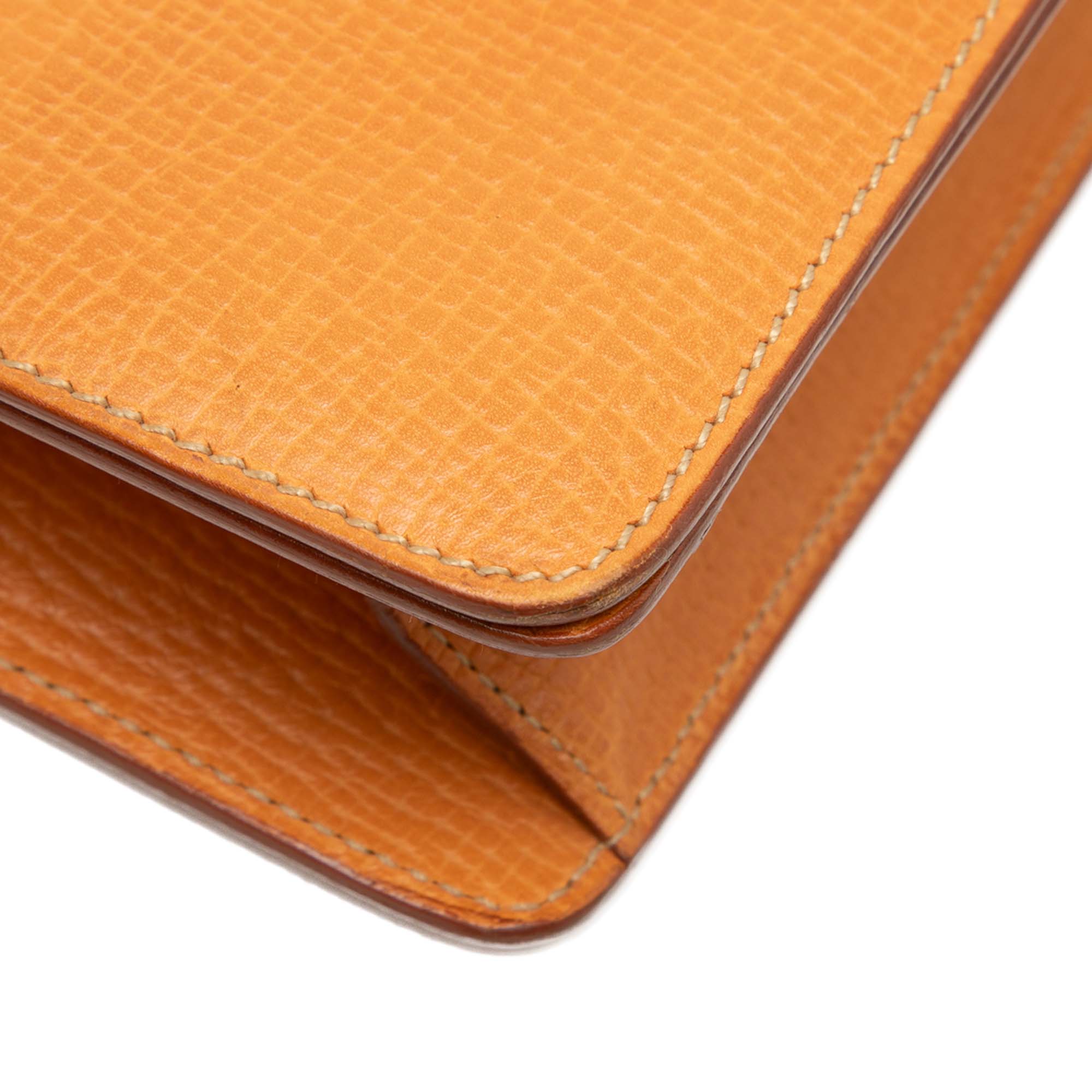 Textured Leather Barcelona Top Handle Bag - Image 7