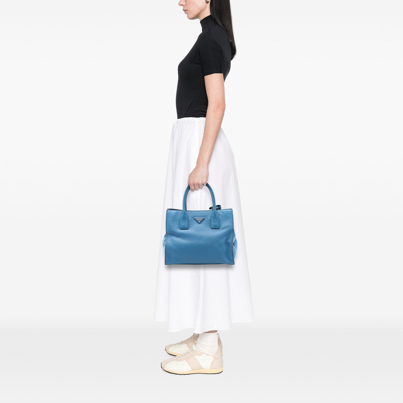 Vitello Daino Open Convertible Tote - Image 6