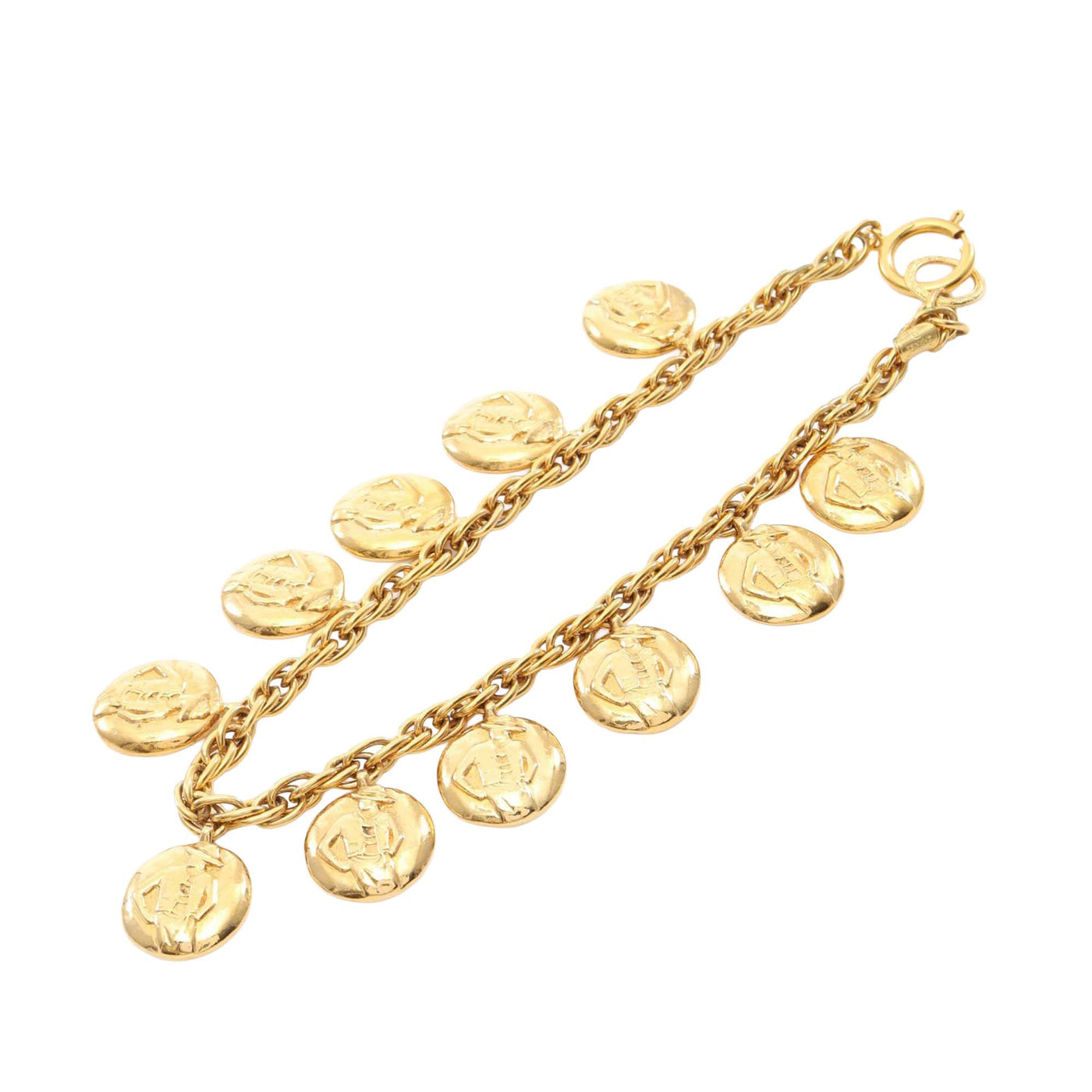 Gold Plated Mademoiselle Chain Necklace - Image 1