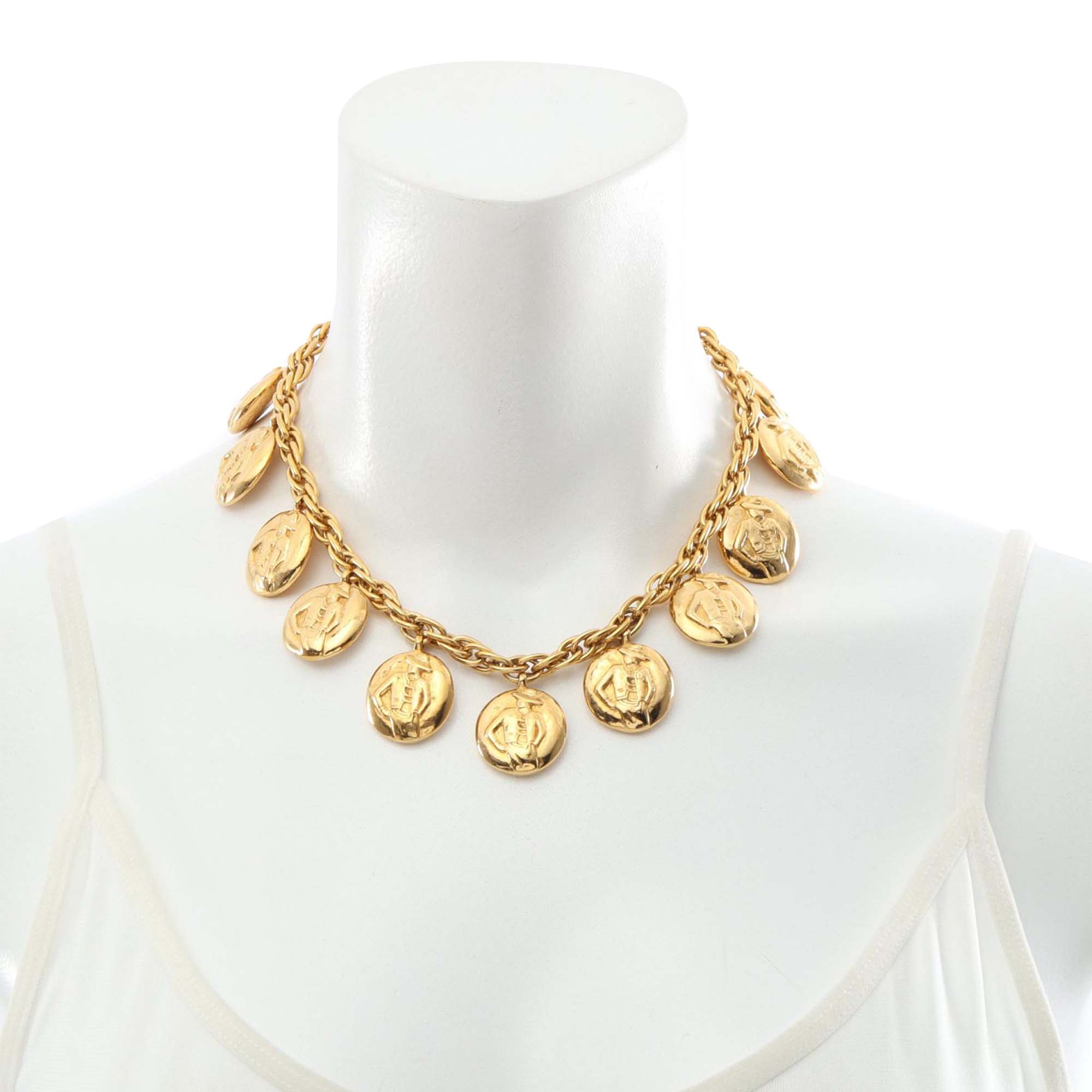 Gold Plated Mademoiselle Chain Necklace - Image 7