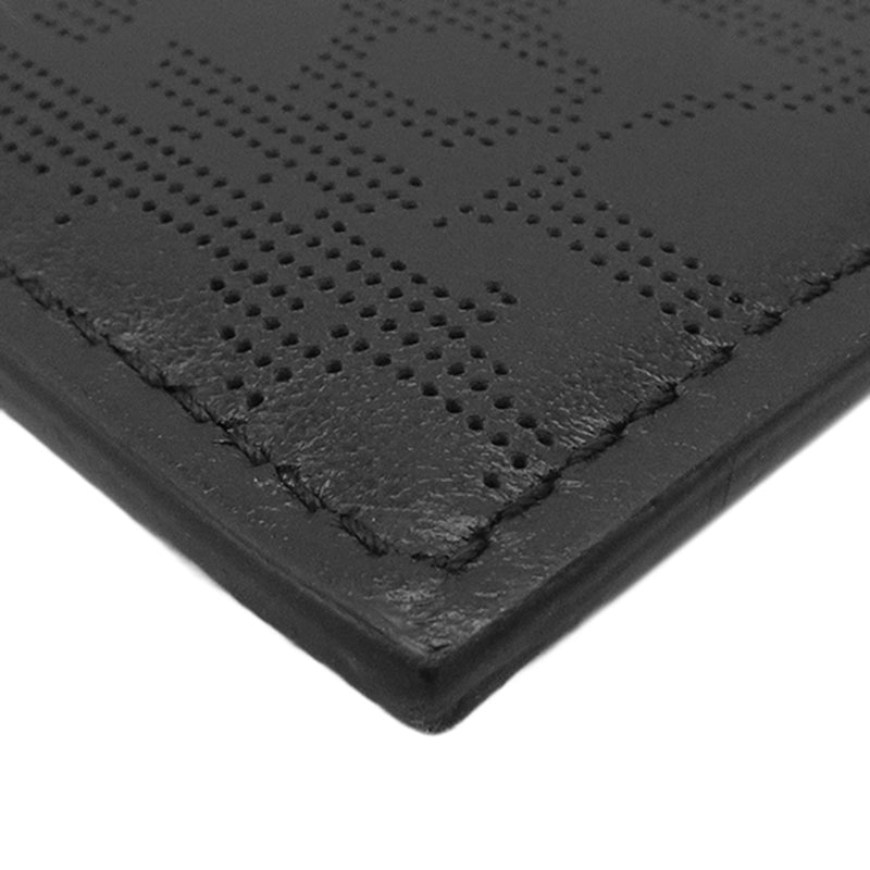 Oblique Perforated Calfskin Galaxy Wristlet Clutch - Image 6
