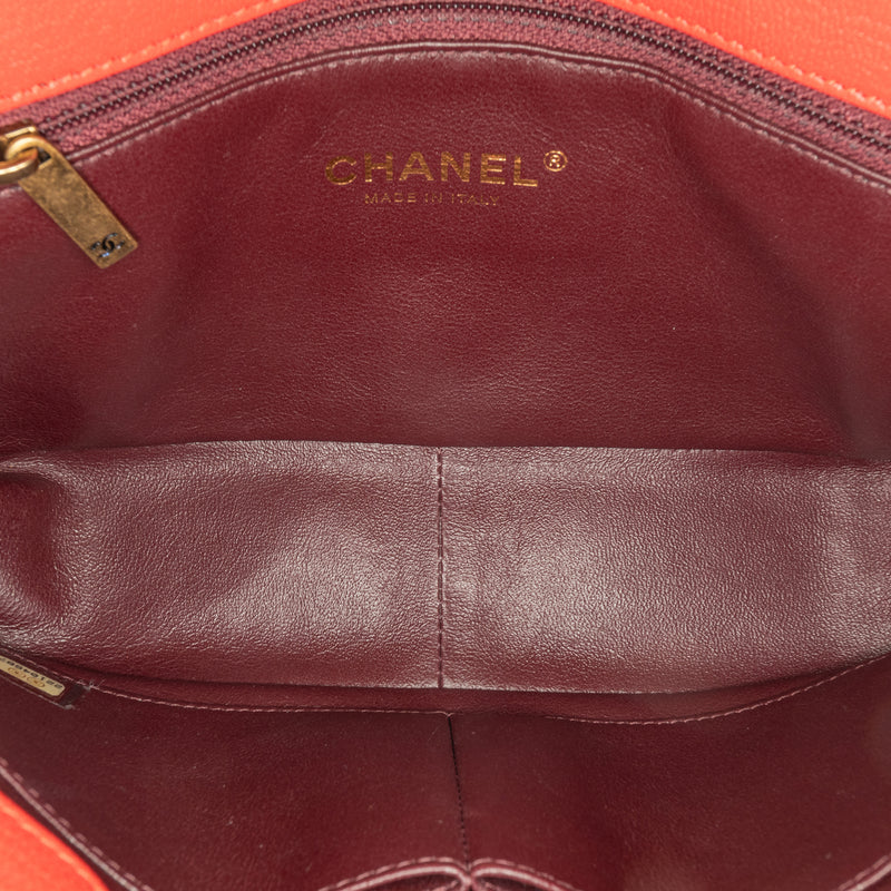 Small Diagonal Quilted Goatskin Flap - Image 4