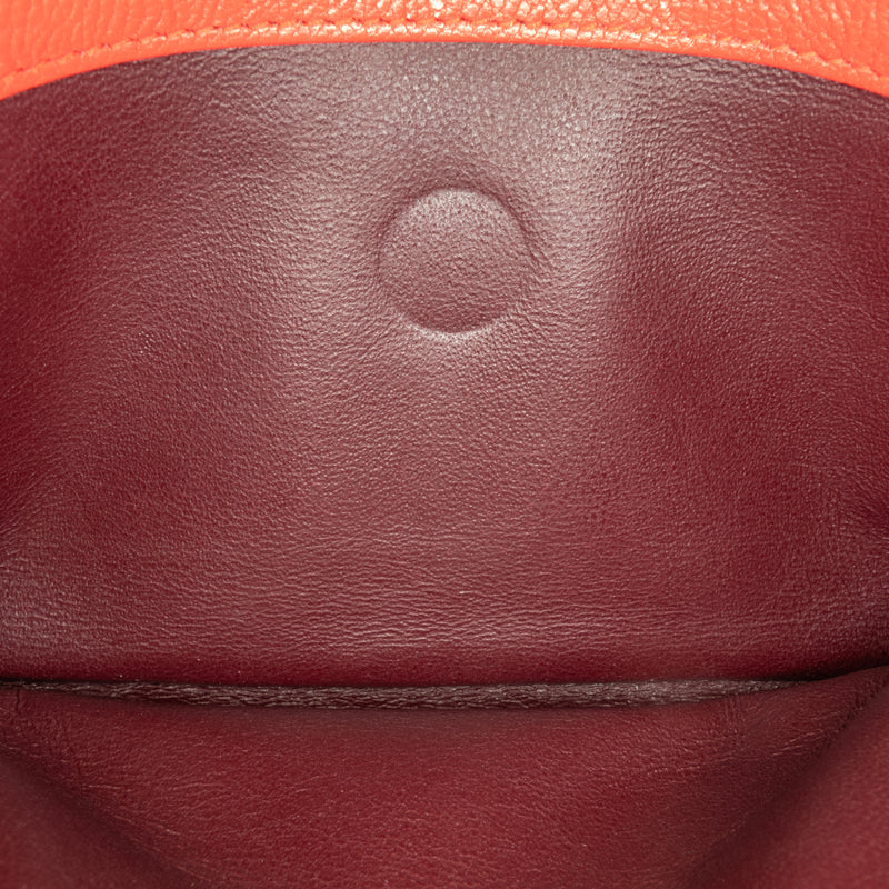 Small Diagonal Quilted Goatskin Flap - Image 5