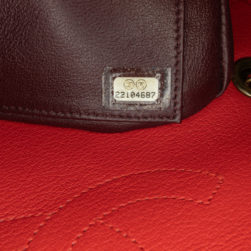 Small Diagonal Quilted Goatskin Flap - Image 7