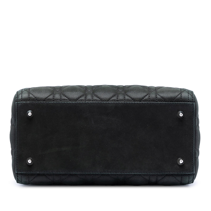 Medium Iridescent Lambskin Cannage Lady Dior - Image 3
