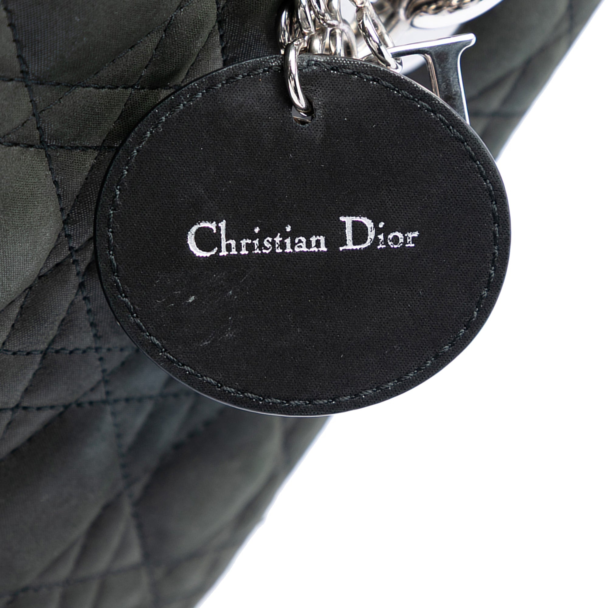 Medium Iridescent Lambskin Cannage Lady Dior - Image 5