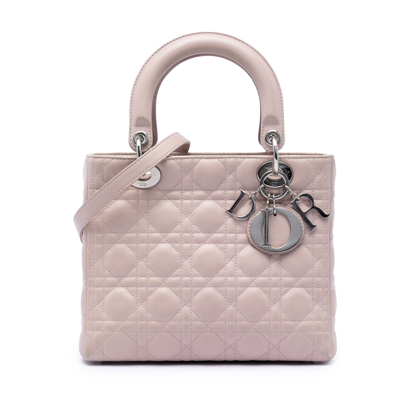 Medium Lambskin Cannage Lady Dior - Image 1