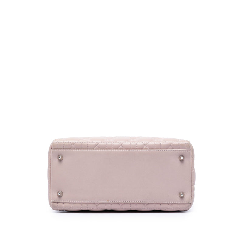 Medium Lambskin Cannage Lady Dior - Image 3