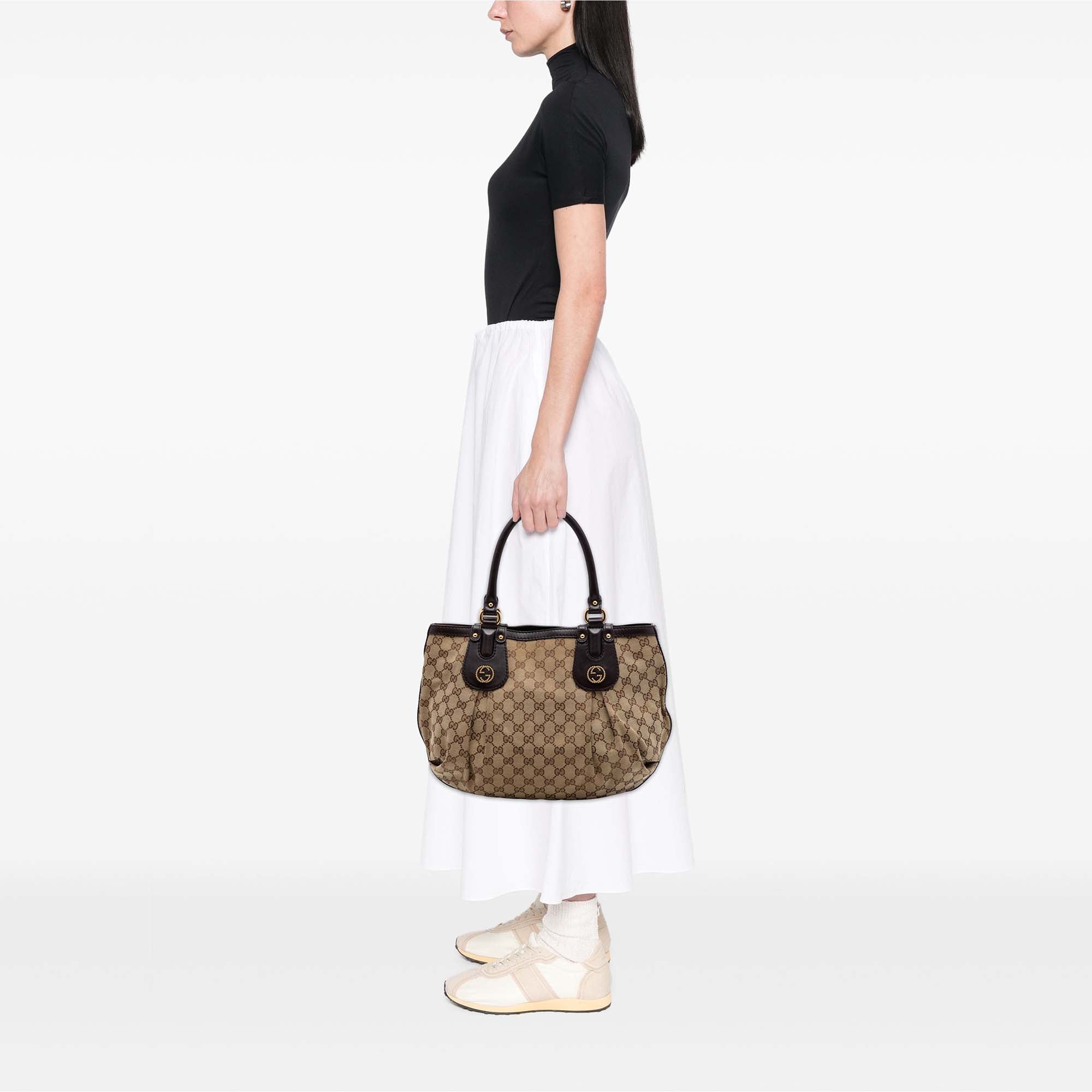 GG Canvas Scarlett Tote - Image 6