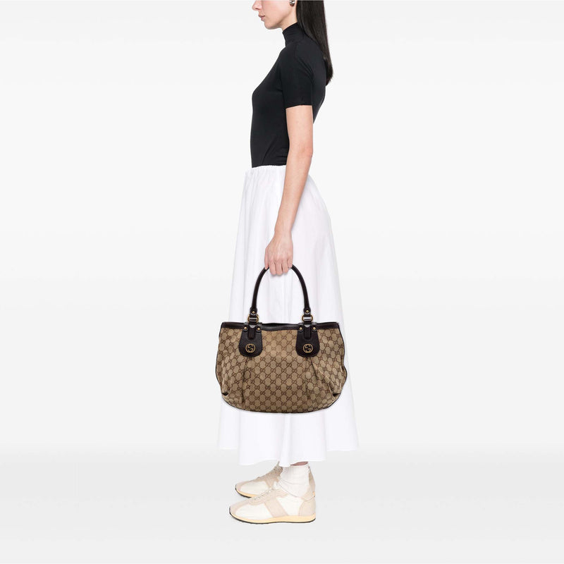 GG Canvas Scarlett Tote - Image 6