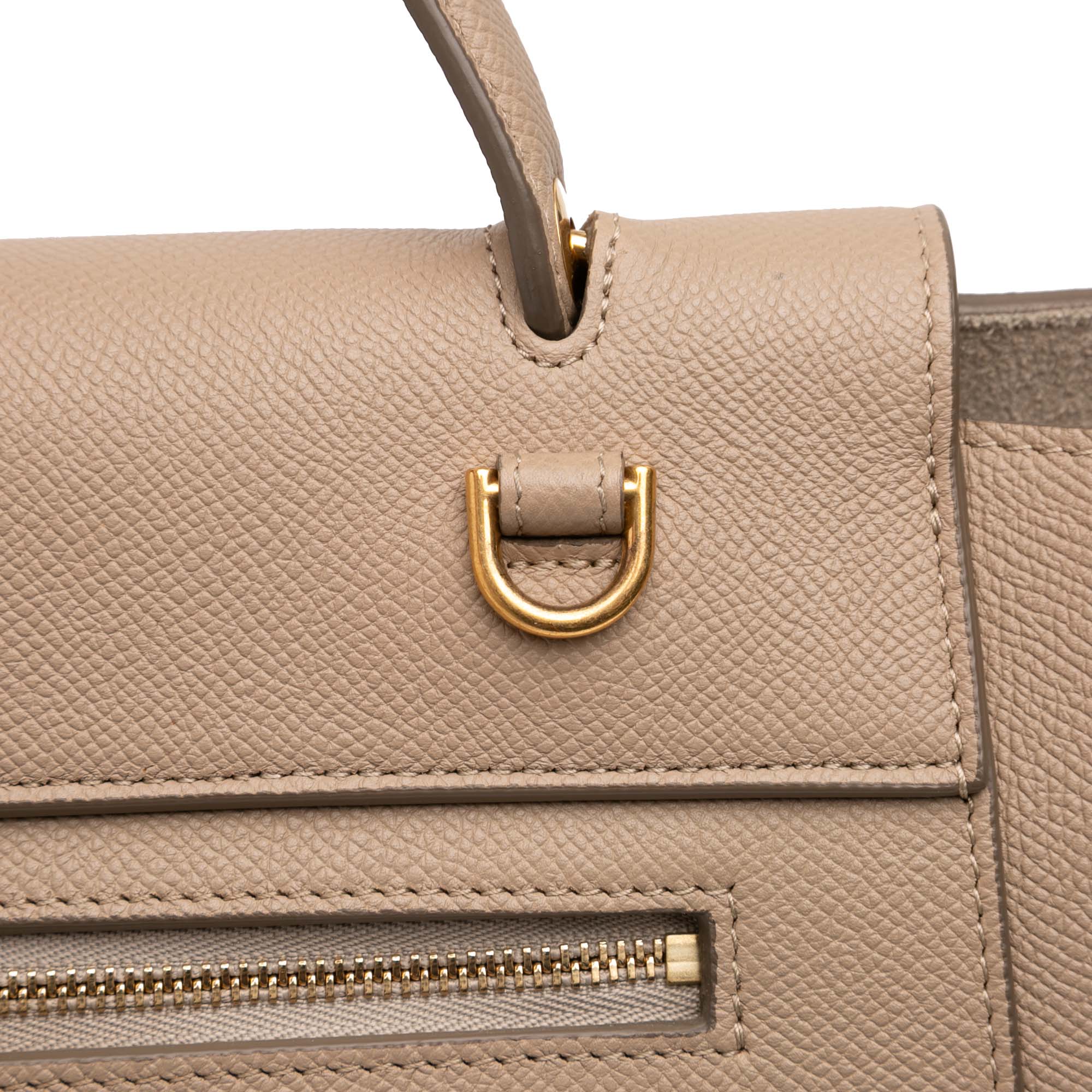 Micro Grained Calfskin Belt Bag - Image 9