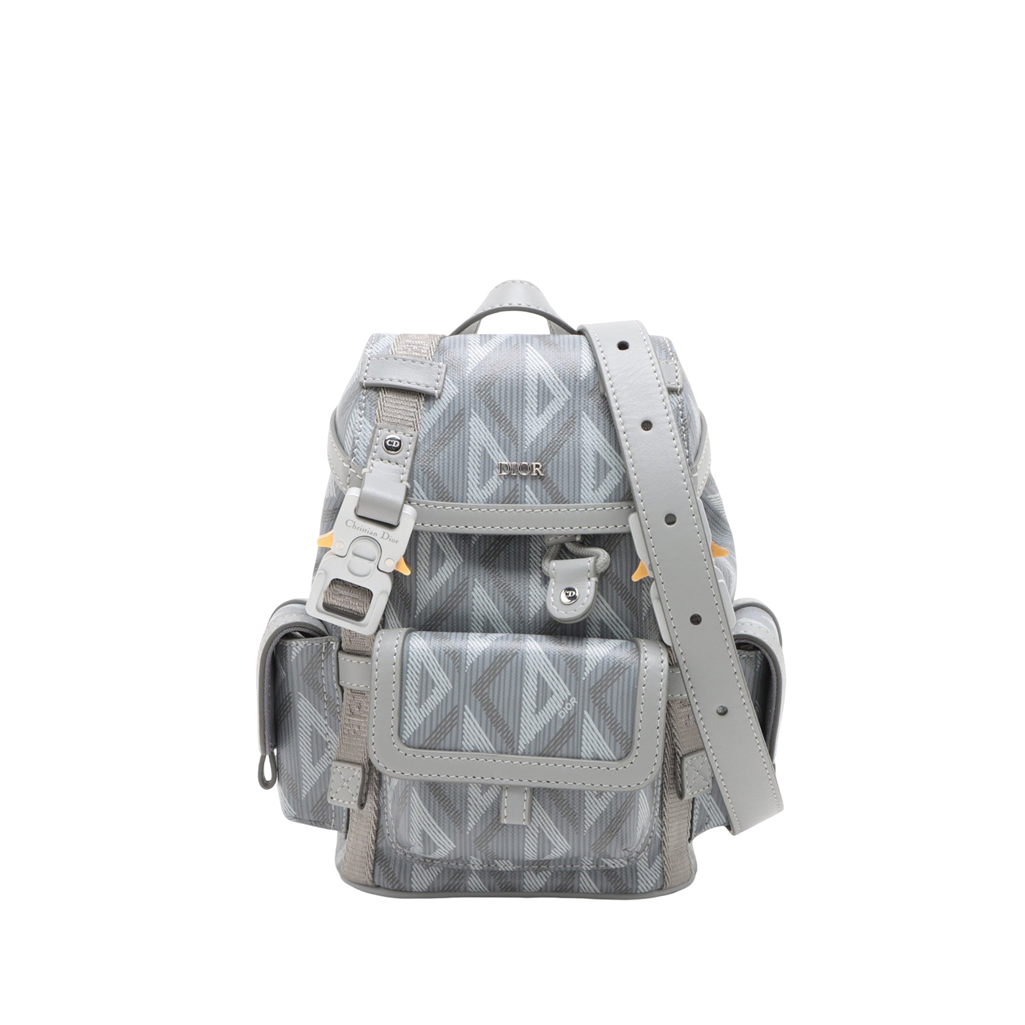 Mini Coated Canvas CD Diamond Hit The Road Backpack - Image 1
