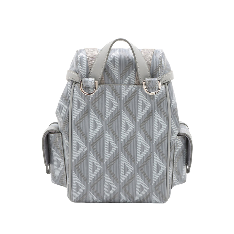 Mini Coated Canvas CD Diamond Hit The Road Backpack - Image 2