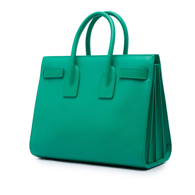Small Leather Sac De Jour Satchel - Image 2