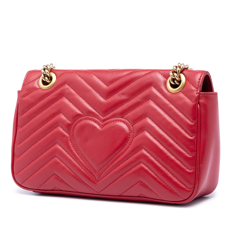 Medium GG Marmont Matelasse Calfskin Shoulder Bag - Image 2