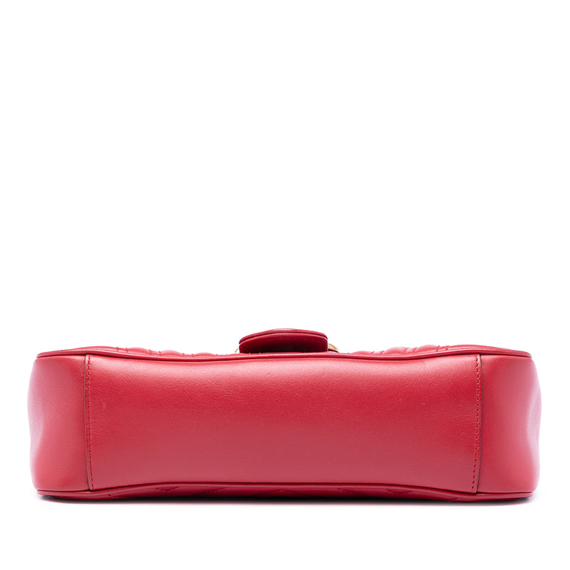 Medium GG Marmont Matelasse Calfskin Shoulder Bag - Image 3