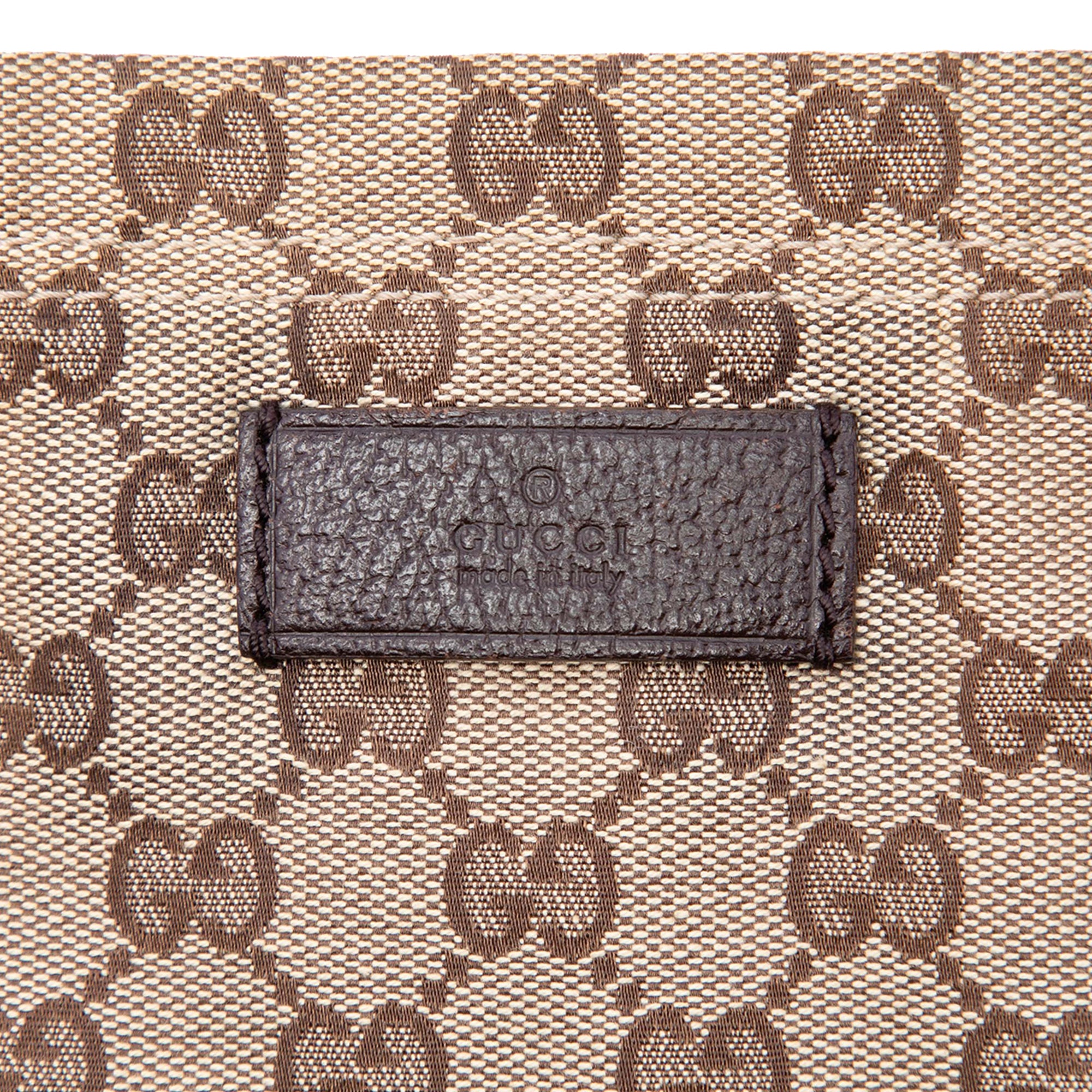 GG Canvas Web Tote - Image 5