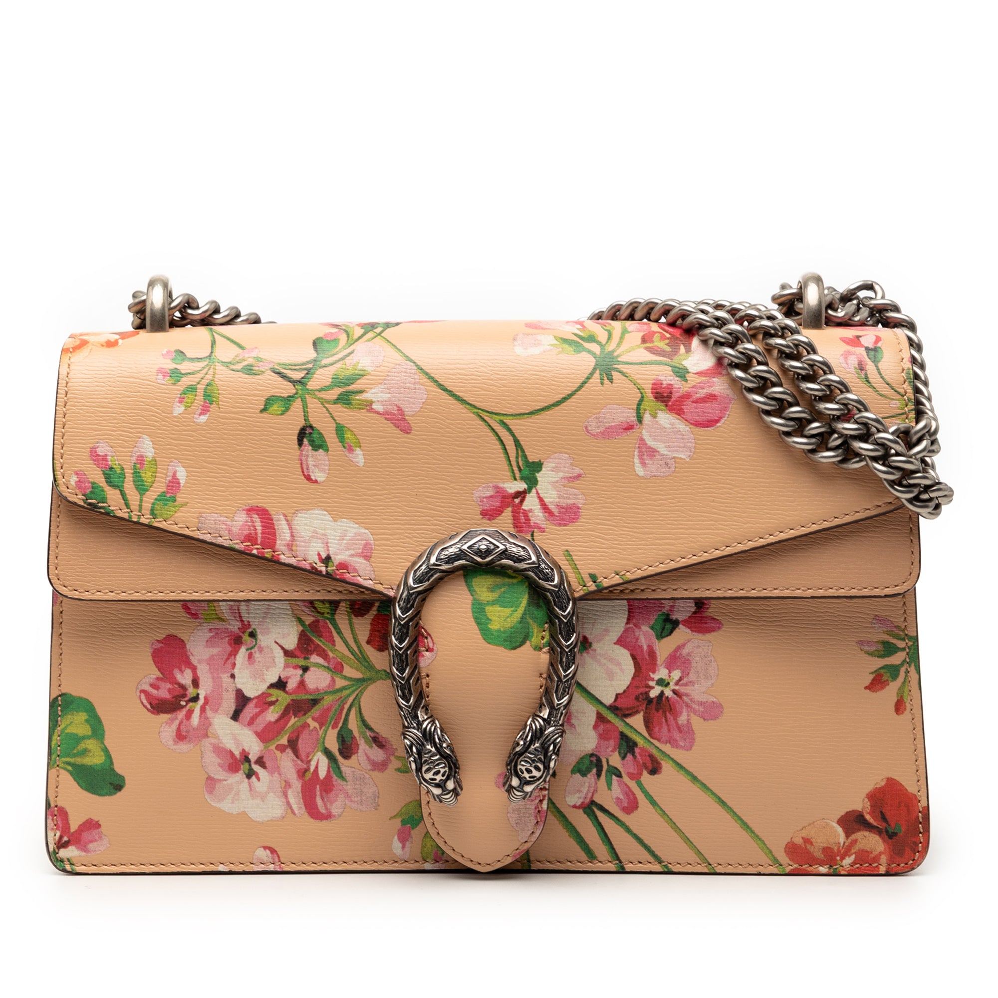 Medium Calfskin Blooms Dionysus Shoulder Bag - Image 1