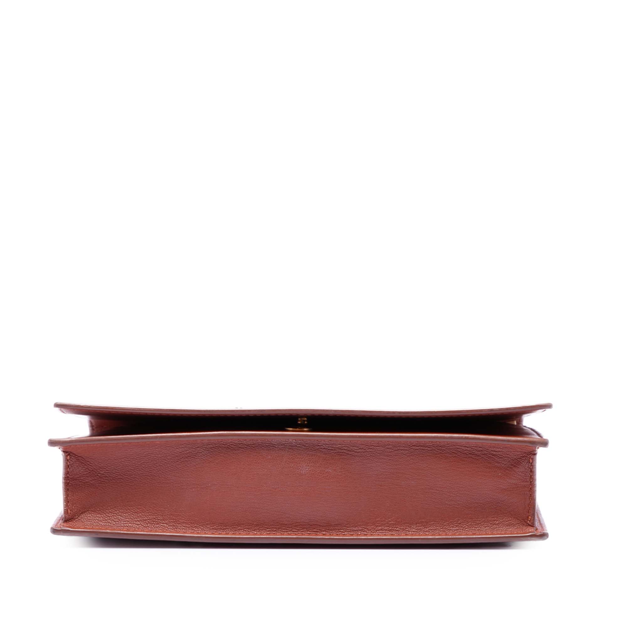 Leather Frame Wallet on Chain - Image 3