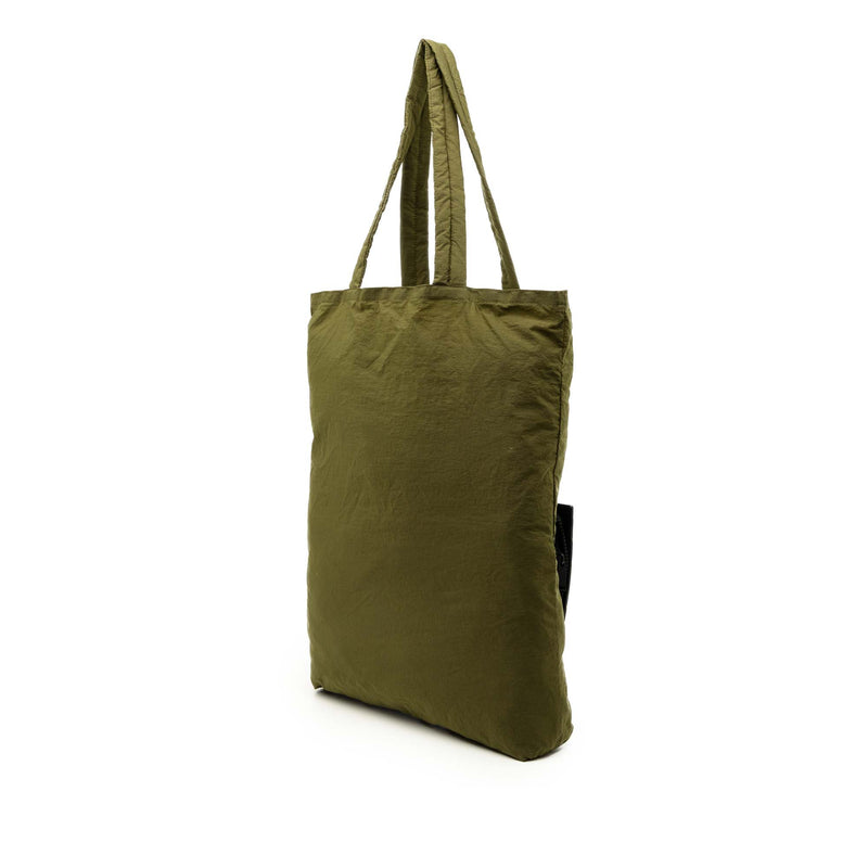 Intrecciato Trimmed Nylon Eco Tote - Image 2