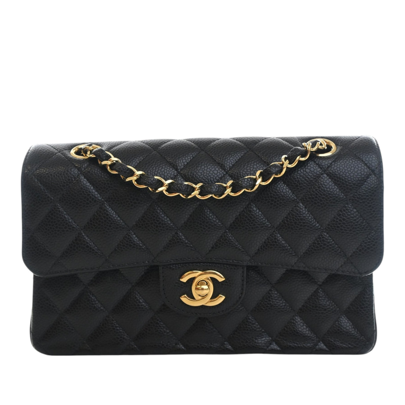 Small Classic Caviar Double Flap - Image 1