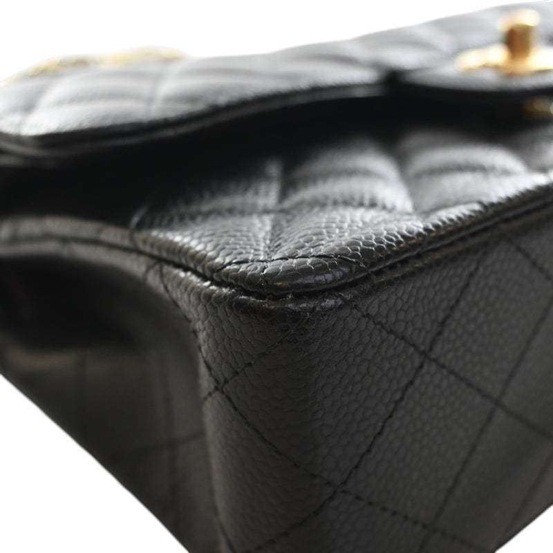 Small Classic Caviar Double Flap - Image 10