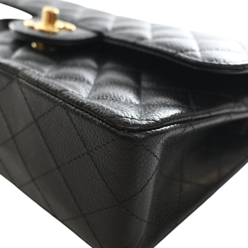 Small Classic Caviar Double Flap - Image 11