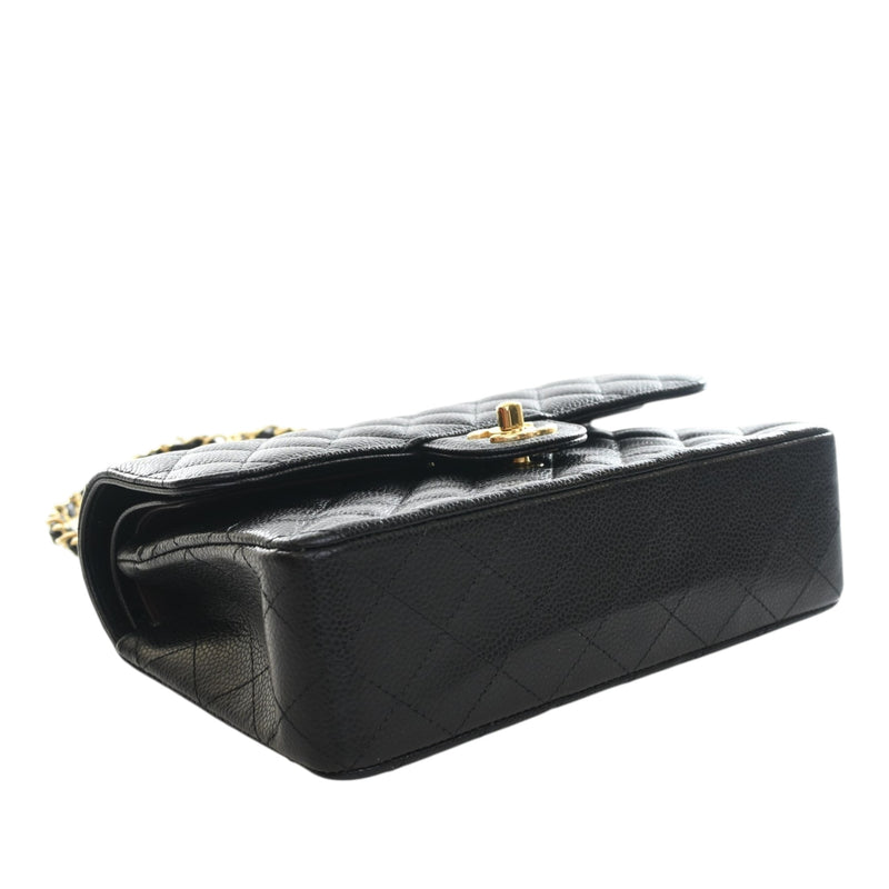 Small Classic Caviar Double Flap - Image 12