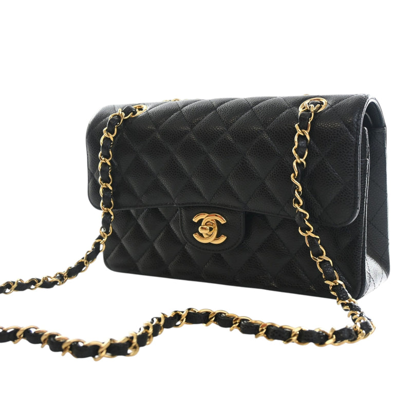 Small Classic Caviar Double Flap - Image 3