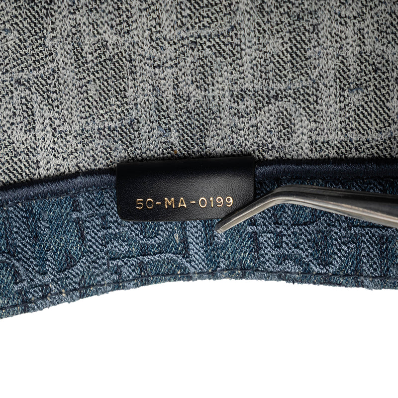 Medium Oblique Denim Book Tote - Image 6