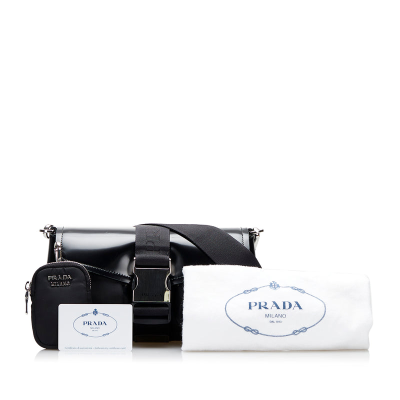 Re-Nylon & Spazzolato Pocket Crossbody - Image 19