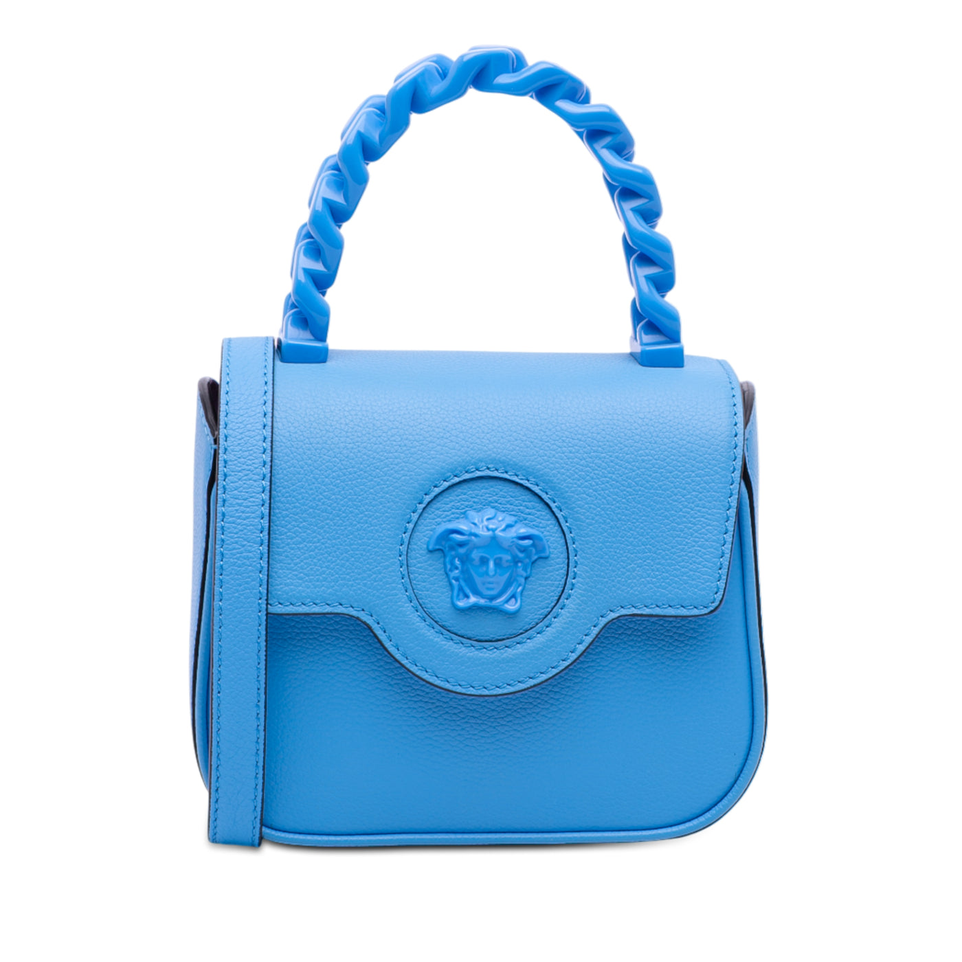 Mini Leather La Medusa Satchel - Image 1