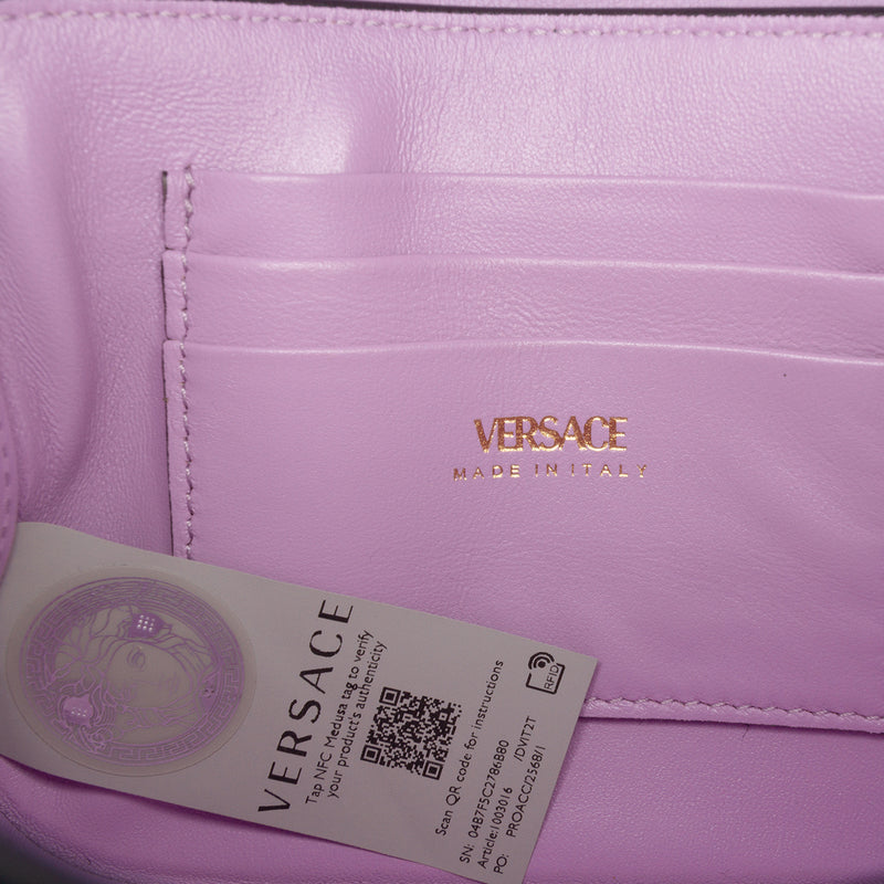 Mini Leather La Medusa Satchel - Image 5