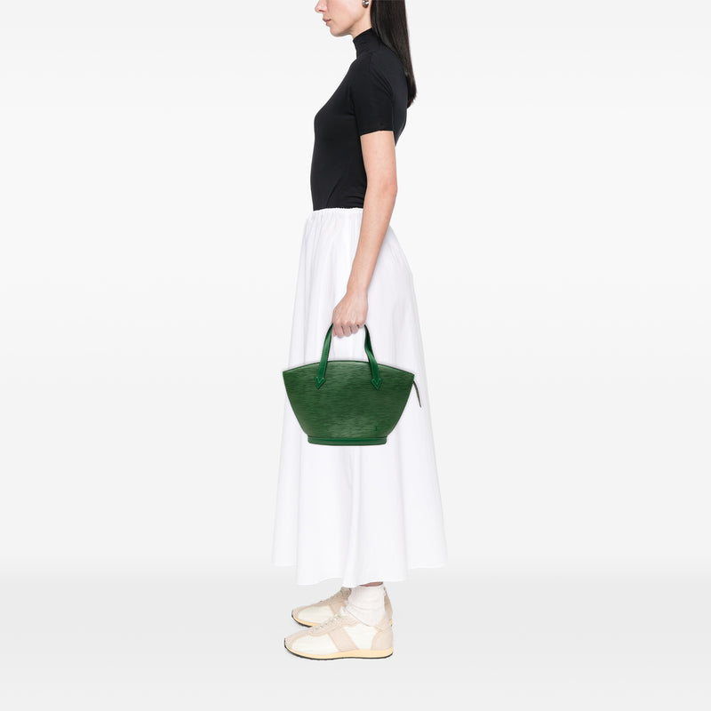 Epi Saint Jacques PM Short Strap - Image 7