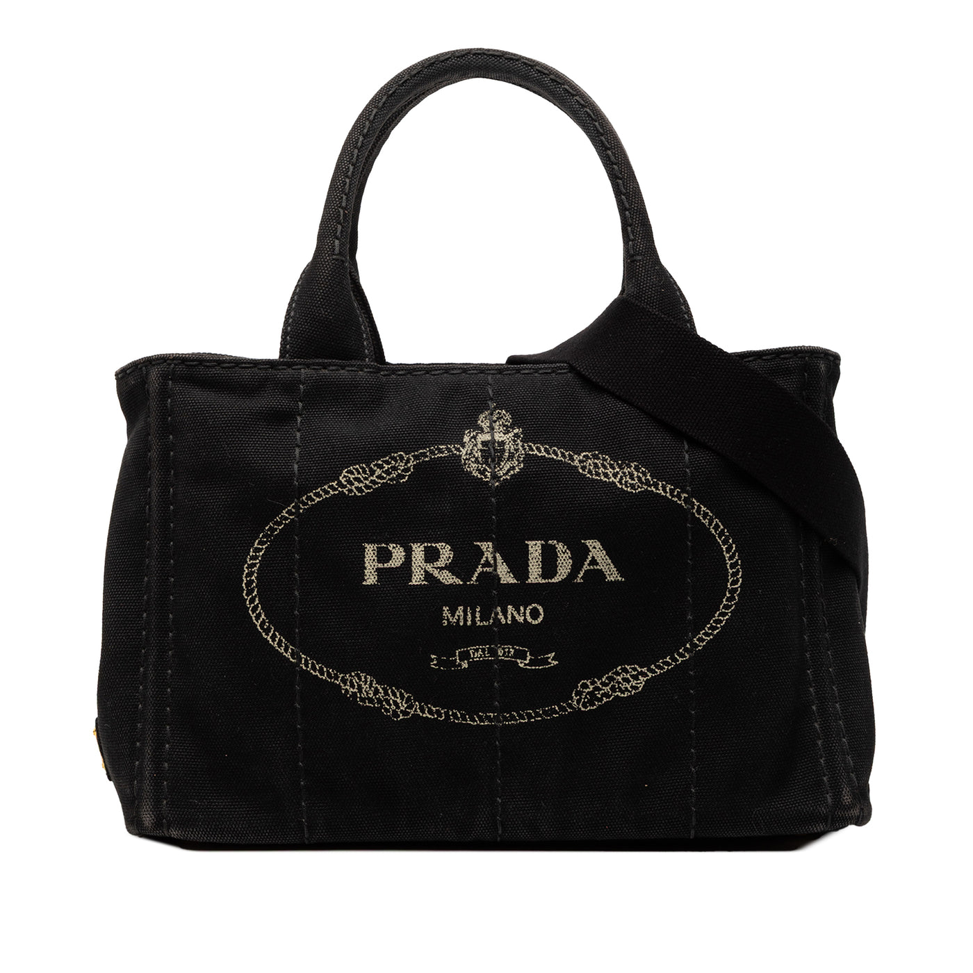Small Canvas Canapa Logo Satchel - Image 1