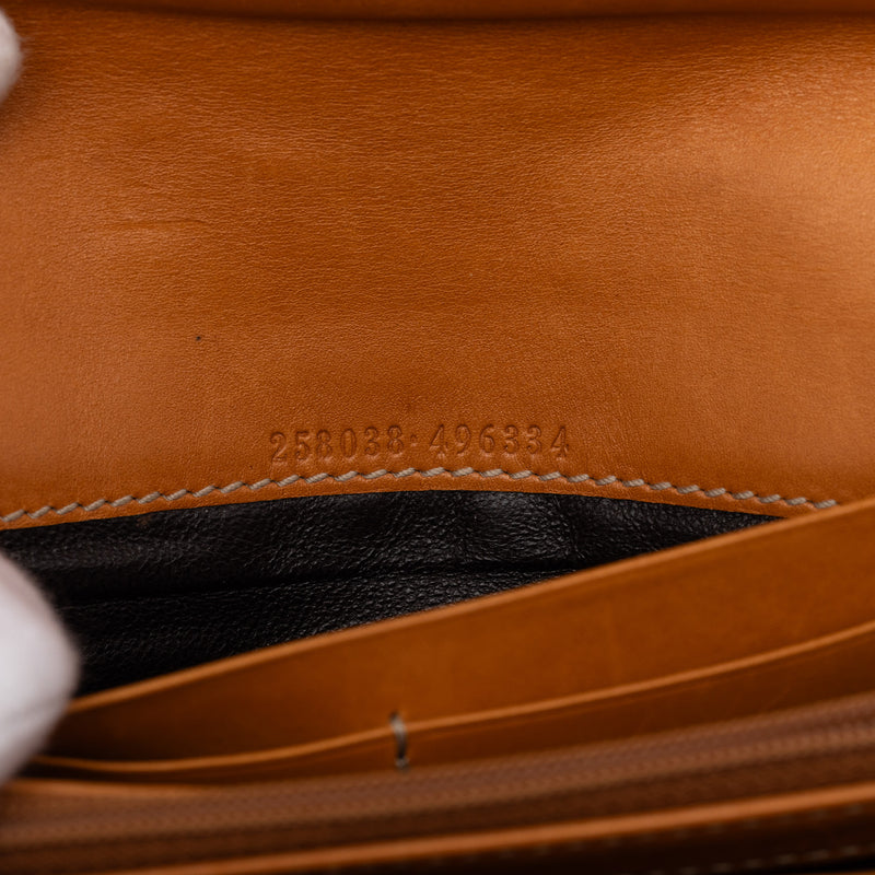GG Canvas Web Continental Wallet - Image 6
