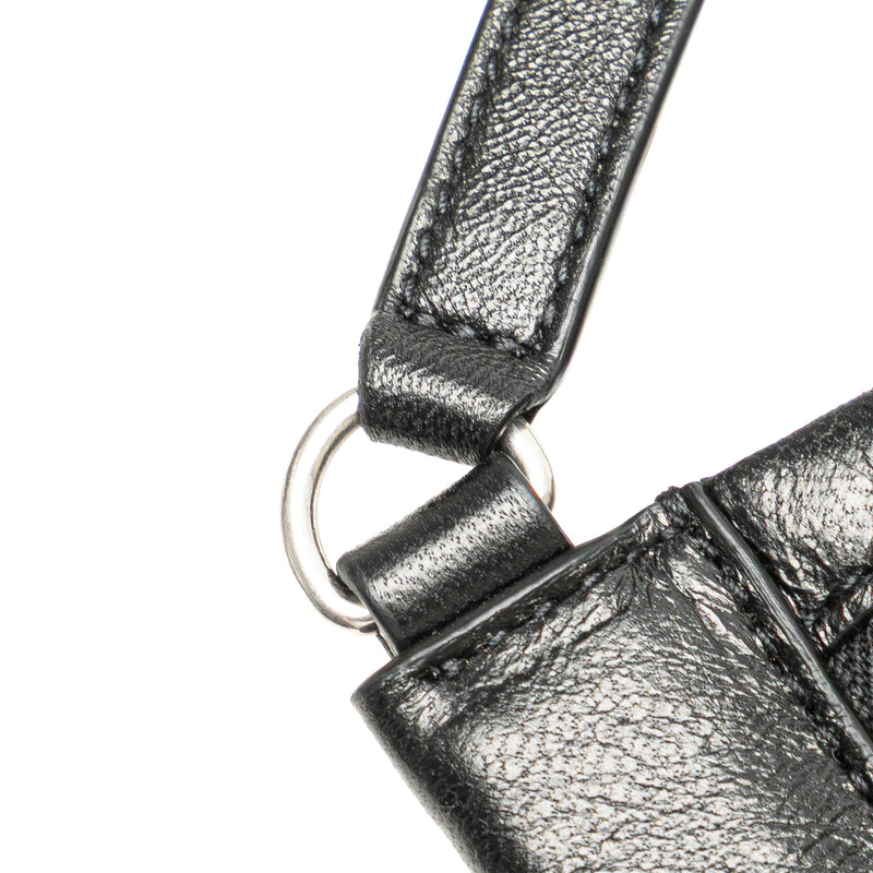 Antiqued Lambskin Sid Flat Crossbody - Image 11