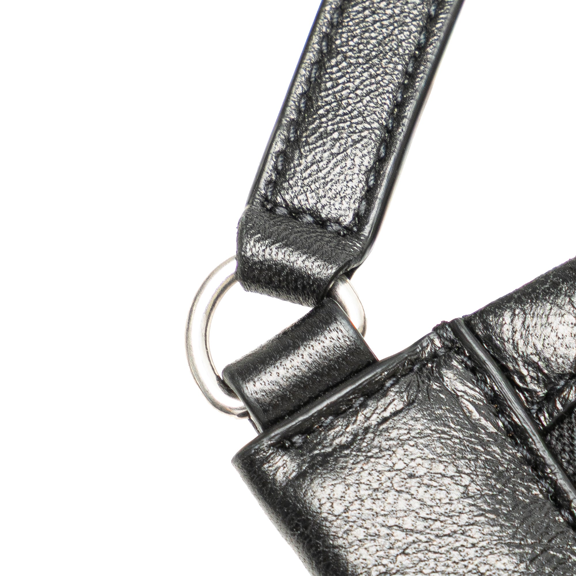 Antiqued Lambskin Sid Flat Crossbody - Image 11