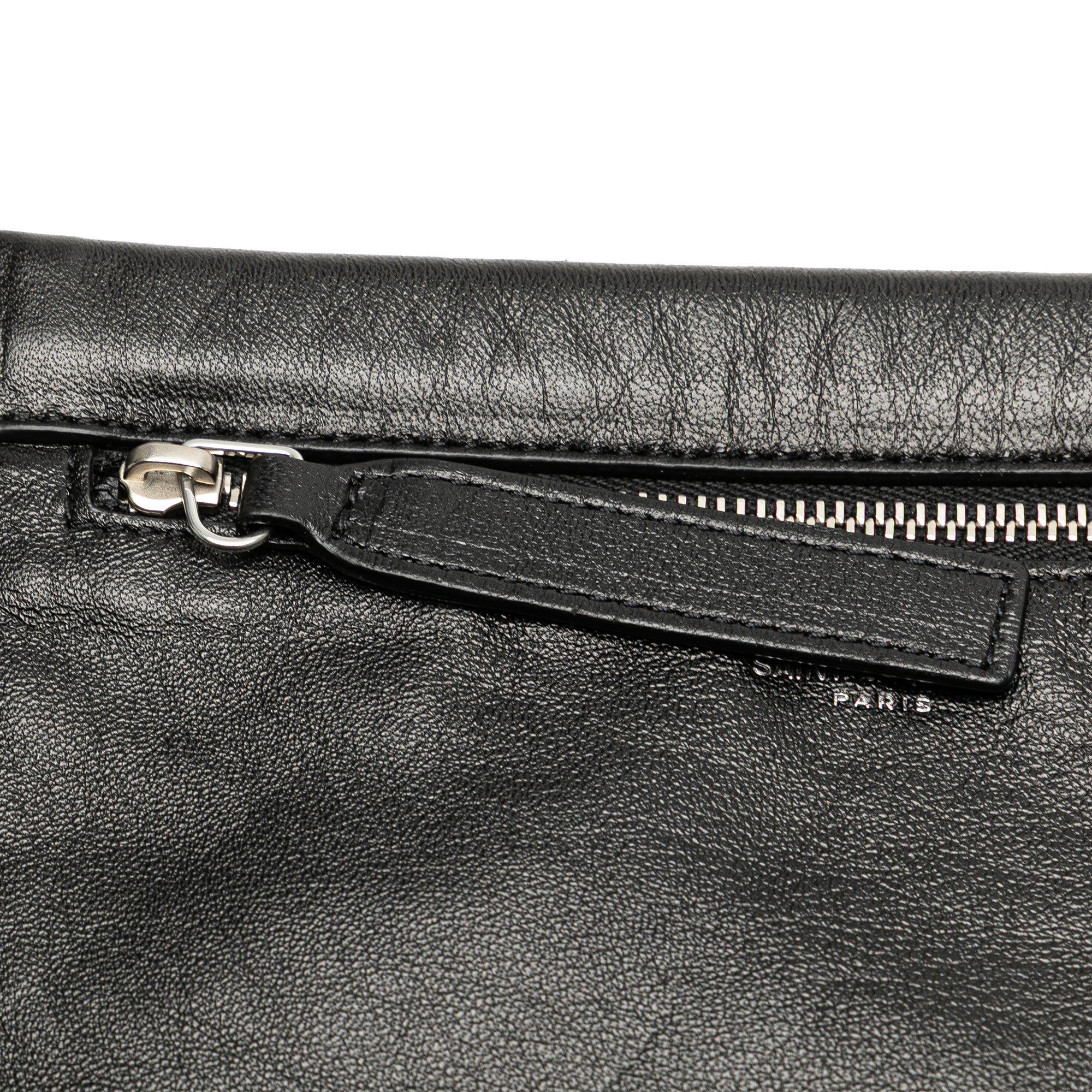 Antiqued Lambskin Sid Flat Crossbody - Image 8