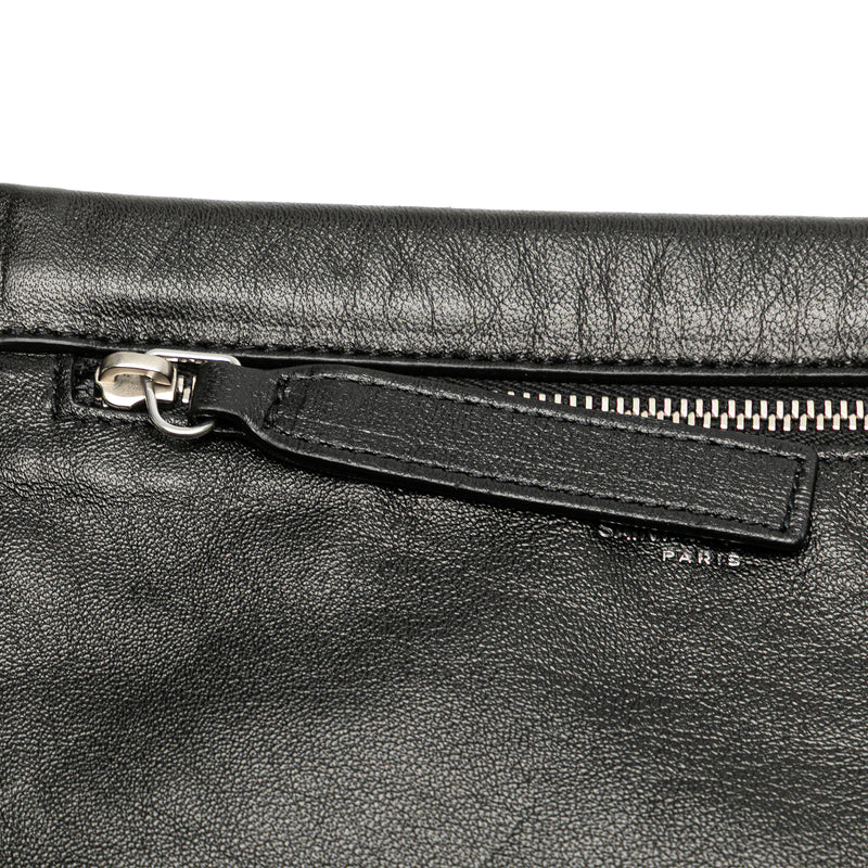 Antiqued Lambskin Sid Flat Crossbody - Image 8